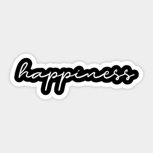 HAPPINESS Sticker